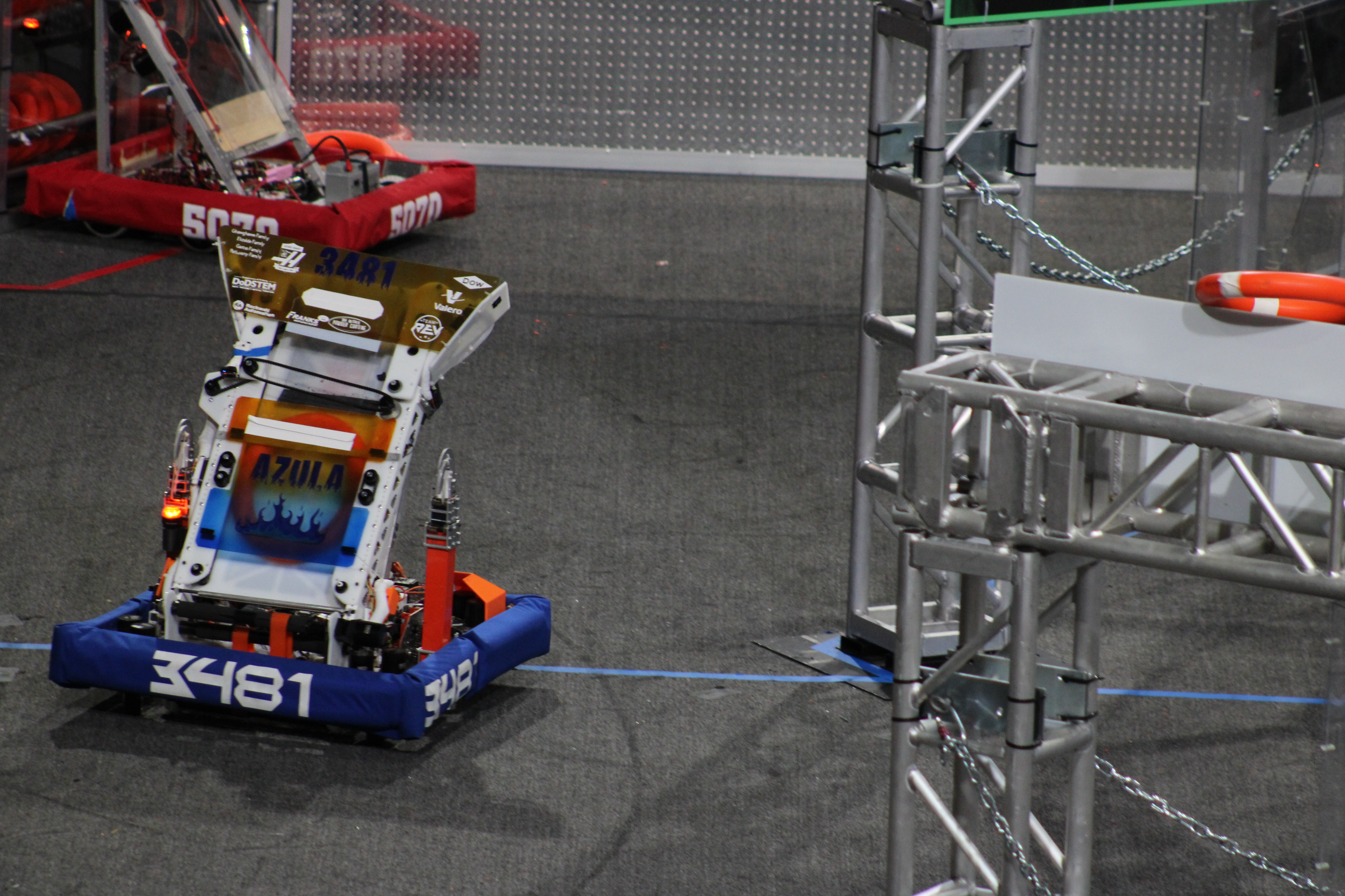 BroncBotz robot competing in 2024 season